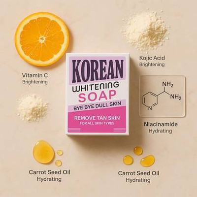 BLACYOU Korean Glass Skin Whitening Bar – Deep Brightening & Glow(100 g)