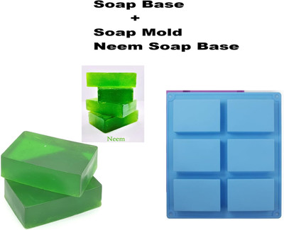 GEUTIERL NEEM SOAP BASE 500 GM AND MOLD(200 g)