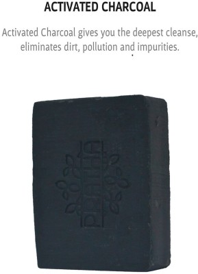 PRATHA Activated Charcoal Detox | Cold Process Handmade Soap(100 g)