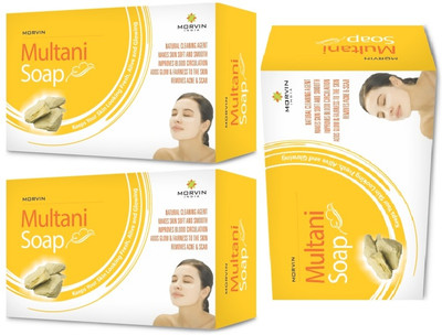 MORVIN INDIA Multani Soap 3x75g(3 x 75 g)