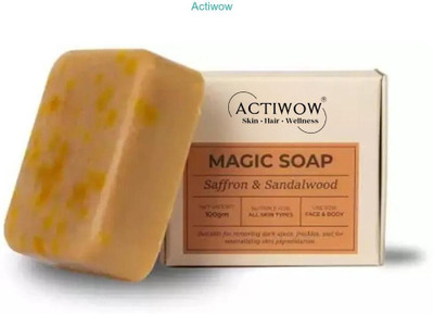 ACTIWOW Magic Soap Everyday Bright Bar with Aloe and Cucumber(100 g)