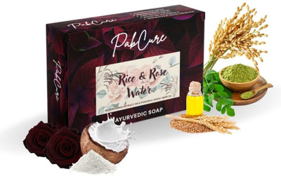 Pabcure Pabcure_Rice_and_Rose_Water_Soap(100 g)