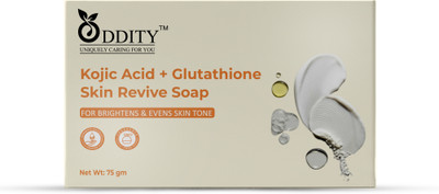 ODDITY Kojic Acid Soap+Glutathione Soap | For Skin Whitening | Remove Tan|For Men&Women(75 g)