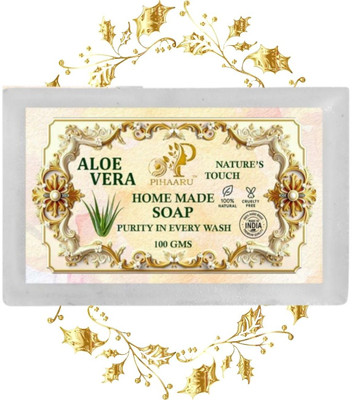 Pihaaru Aloe Vera Crystal Clear Soap Lightweight Lather(100g)/(100 g)
