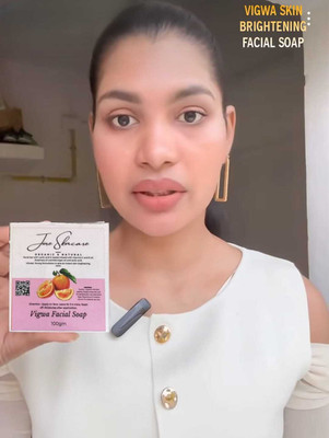 Jiore Vigwa Facial Soap FOR PIGMENTATION,DARKSPOT, ACNE.INSTANT GLOWING. i(100 g)