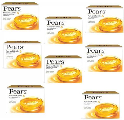 Pears Glycerine Glow & gentle | Soap 75gm x 8ps(8 x 75 g)