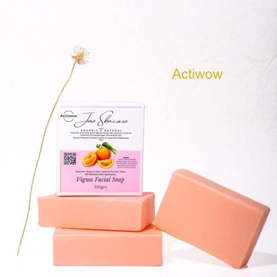 ACTIWOW Jiore Skincare Vigwa Whitening Soap with Jojoba & Vitamin E A01(100 g)