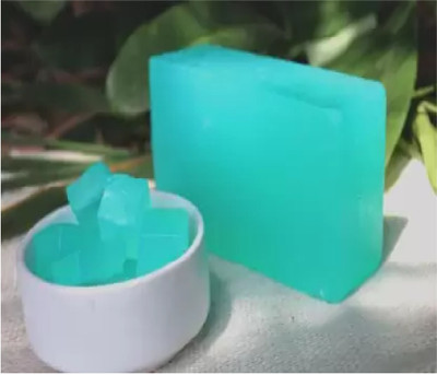 KINEX melt and pour hight quility menthol mint soap -new113(2 x 100 g)
