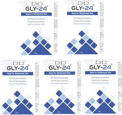 DOOMSDAY GLY 24 SOAP FOR DEHYDRATED SOFT SKIN SKIN PACK OF 5(5 x 75 g)