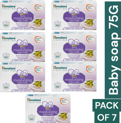 Himalaya Herbals baby soap 75g pack of 7(7 x 2 g)