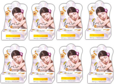 Facia Facial Soap ( Bar ) with Kesar Chandan with Natural Oils 25gm Pack of 8(8 x 25 g)