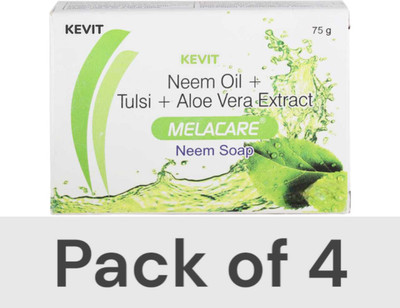 Kevit melacare neem with aloevera extract soap(4 x 75 g)