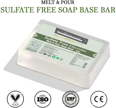 OBLESH R-Soap Base Bar For Soap Making Transparent Melt & Pour Glycerine Soap Base(500 g)