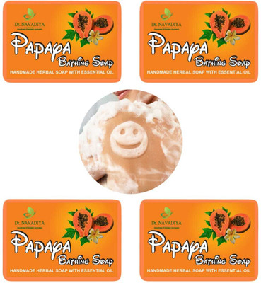 Dr. NAvadiya Papaya Soap 4 ^(4 x 100 g)