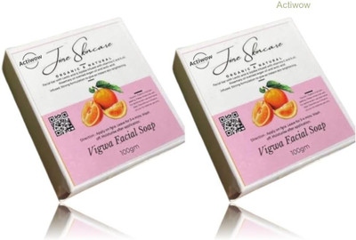 ACTIWOW Jiore Vigwa Skin Rejuvenating Soap for Fresh & Bright Skin Combo(2 x 100 g)