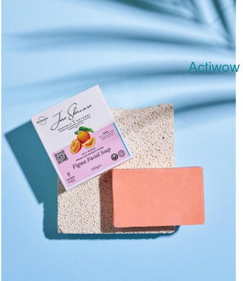 ACTIWOW Jiore Skincare Vigwa Face Whitening Soap with Vitamin E & Jojoba Pack of 2 A02(2 x 100 g)