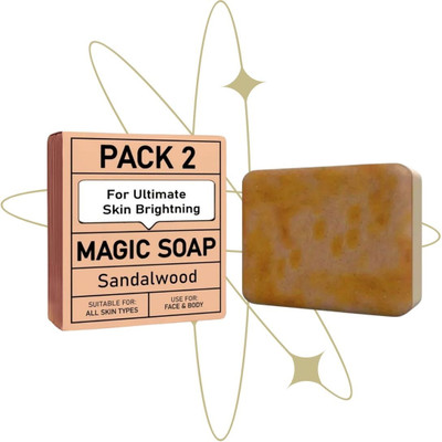 Agonize Magic Herbal Soap | Face & Body Glow | 200g/(2 x 100 g)