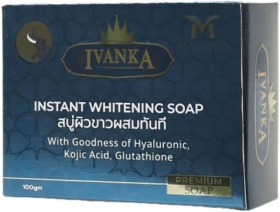 MACARIA Ivanka Glutathione Soap For Face Lightening & Brightening(100 g)