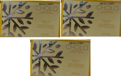 MOLCARO CHOLO SHEA BUTTER & MANGO BUTTER SOAP P 3(3 x 75 g)