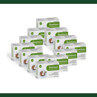 DEXTRON Glutathione Coconut Soap 75g(12 x 75 g)