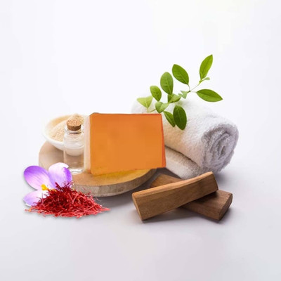 EVERERIN Saffron Soap Brightening & Dark Spot Remover Kesar(125 g)
