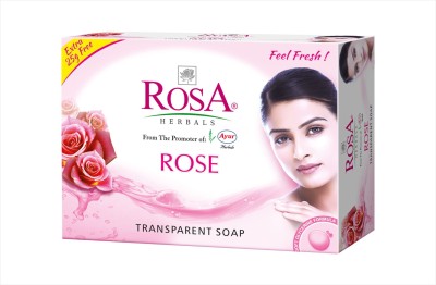 ROSA HERBALS Rose Soap (Set of 4pcs)(4 x 100 g)