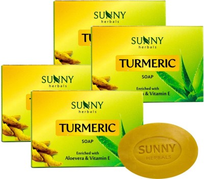 Sunny Herbals Turmeric Soap(4 x 75 g)