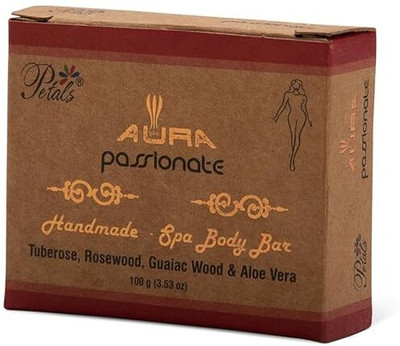 Petals Aura Passionate Handmade Spa Body Bars(3 x 100 g)