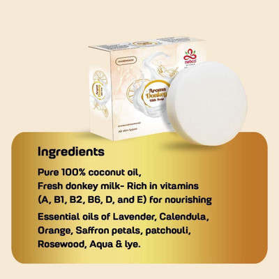 nebco aroma Aroma Donkey Milk soap(100 g)