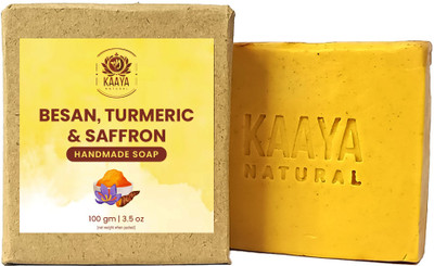 Kaaya Natural Turmeric Handmade Soap(100 g)