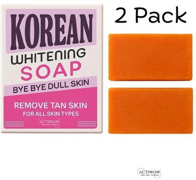 ACTIWOW Korean Soap with Glow Pure Brightness 2PCS(100 g)