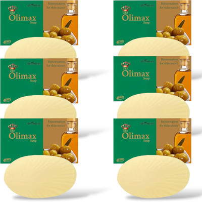 ZEE DRUGS Olimax Soap for rejuvenation of skin(Pack of 6) 75gm each(6 x 75 g)