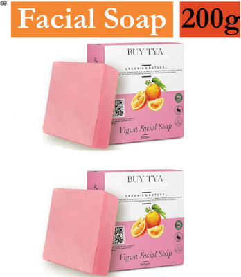 Buy TYA Vigwa Facial Soap Smooth Glow Care – 100g Each(2 x 100 g)