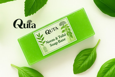 QUTA Melt & Pour Soap Base 1KG \ SLS Free Glycerin DIY Handmade Soap Making(1000 g)