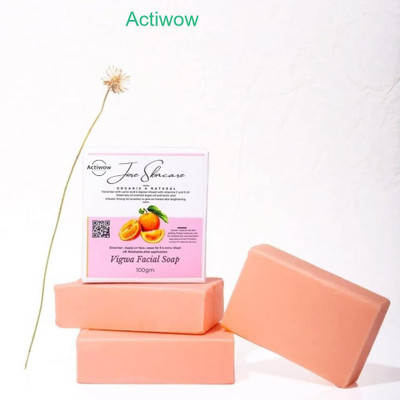 ACTIWOW Jiore Skincare Vigwa Face Whitening Soap with Vitamin E & Lactic Acid jIORE226(100 g)