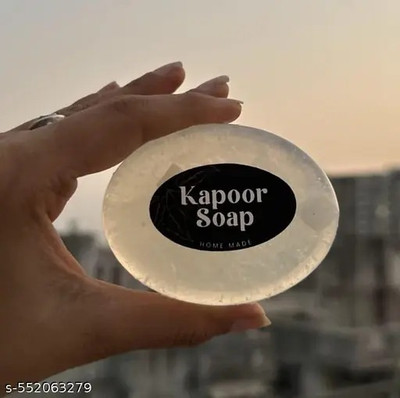 VEDAVATIENTERPRISE Aar Vedavati Handmade Kapoor Soap | With Pure Camphor, Glycerine & Coconut Oil(5 x 110 g)