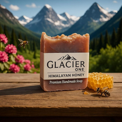 GLACIER ONE Glacier Touch Soap Himalayan Honey Glow Soap Pack of 2(2 x 100 g)