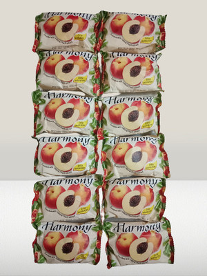 Harmony Peach soap pack of 12pcs 75g(12 x 75 g)