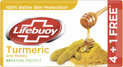 LIFEBUOY Turmeric and Honey Soap(4 x 100 g)