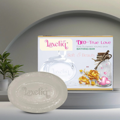 Laxetiq PureGlo Glycerine Bathing Soap LongLasting Fragrance Nourished Glowing Skin(100 g)