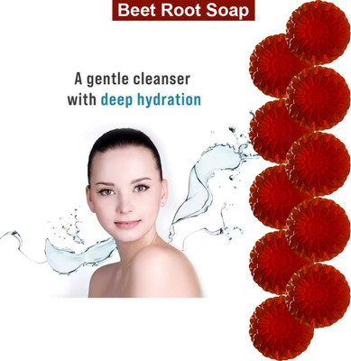 CHITAKSH Deep-cleansing Sea Salt Bath Soap (100GM) (PACK OF 10)(10 x 100 g)