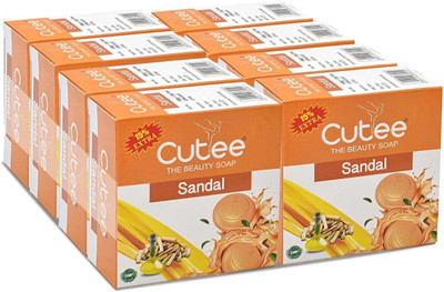 Cutee The Beauty Soap Sandal - 8 x 100 g Packs(8 x 100 g)
