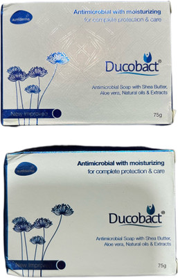 DUCOBACT MOISTURIZING SOAP PACK OF 2(2 x 37.5 g)