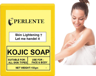 PERLENTE Kojic acid soap for skin discoloration(150 g)