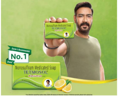 Tetmosol Fungal Skin Infection And Itching soap 100 GM Pack 2(2 x 100.5 g)