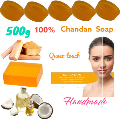 queen touch Chandan Soap(5 x 110 g)