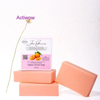 ACTIWOW Jiore Skincare Vigwa Face Whitening Soap with Vitamin E & Lactic Acid jIORE102(100 g)