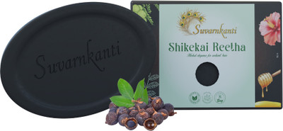 Suvarnkanti Shikakai Reetha Herbal Bar | Anti-Hair Fall & Anti-Dandruff Soap(2 x 50 g)