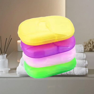 Mallade Hand Wash Paper Soap Travel Kit Must Have for Personal Hygiene(4 x 10 g)