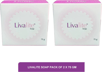 Livalite soap - skin lightening soap(pack of 2)75g(2 x 75 g)